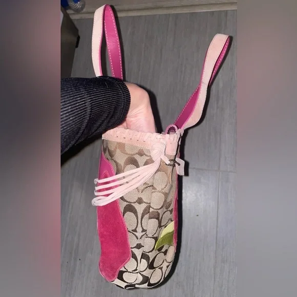 Coach special edition spring 2004 floral luxury shoulder bag